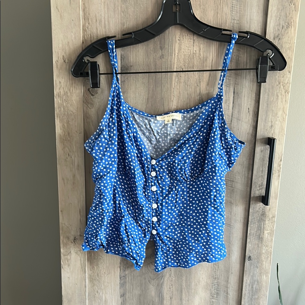 PacSun button down tank top